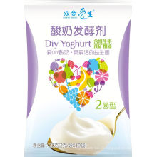 Probiotique saine avec du yaourt